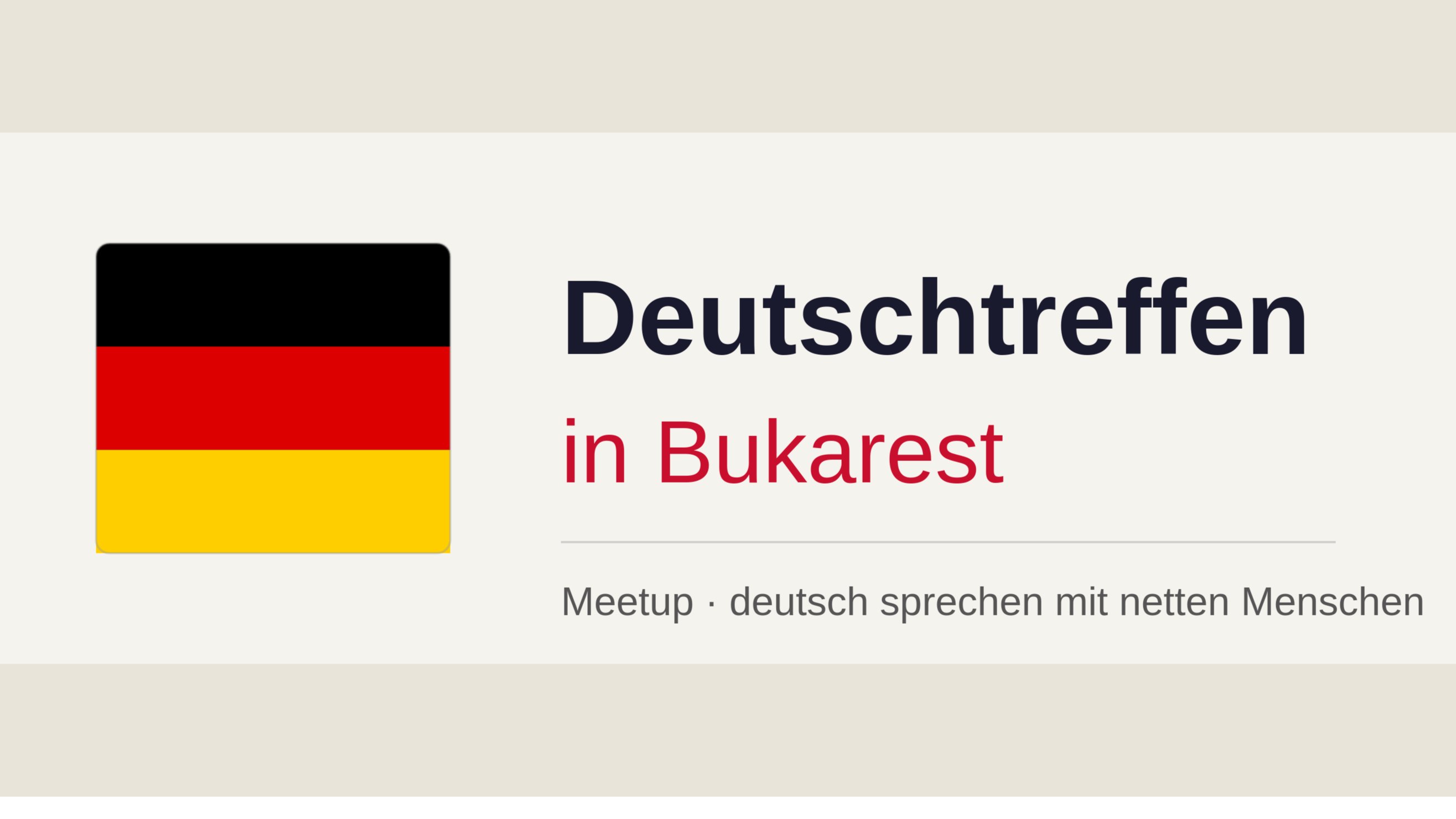 Deutschtreffen im Restaurant Argentin